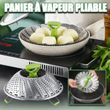 Panier vapeur pliable multifonction | VapoFlex™ + 1 Pince Offerte